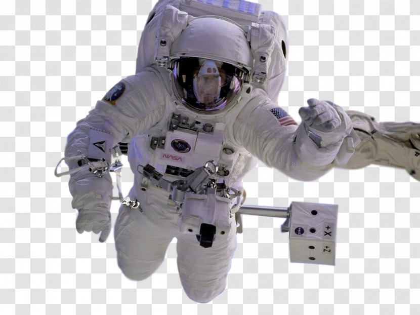 Astronaut Space Shuttle Program Suit Outer NASA - Weightlessness Transparent PNG