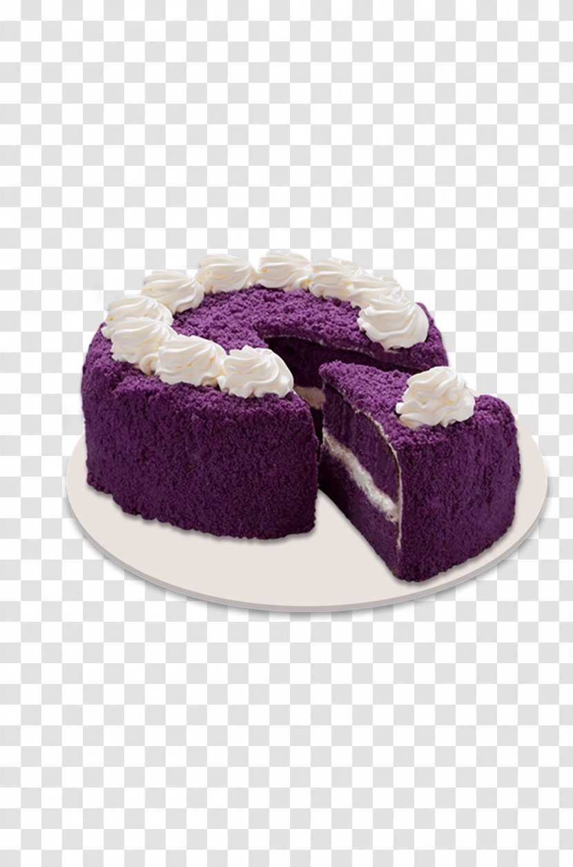 Ube Halaya Red Ribbon Filipino Cuisine Chiffon Cake Swiss Roll - Food - Wedding Transparent PNG