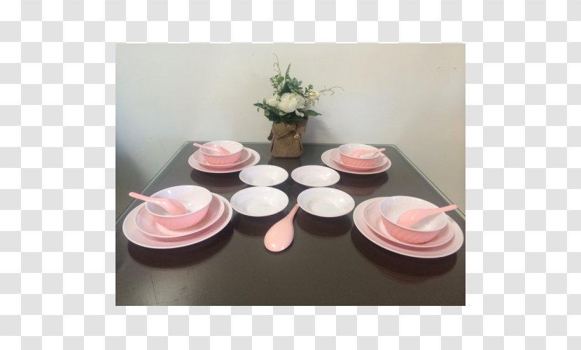 Plate Saucer Tableware Melamine Porcelain - Dishes Set Transparent PNG
