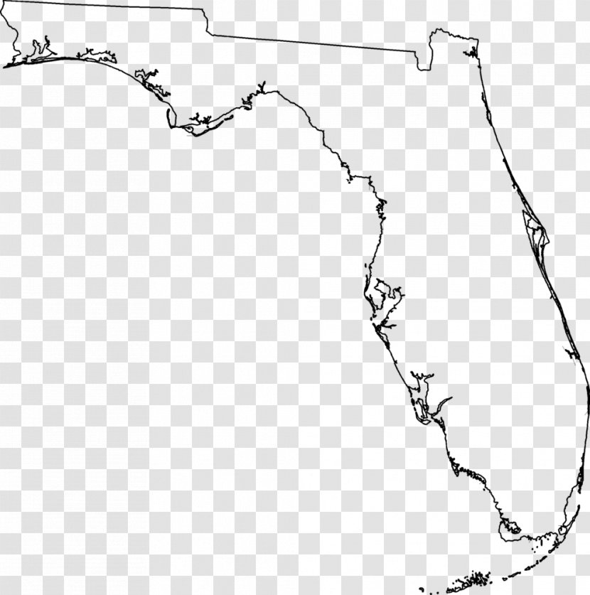 Florida Hurricane Irma U.S. State Blank Map Border - Point - Pentagon Vector Image 24 0 1 Transparent PNG