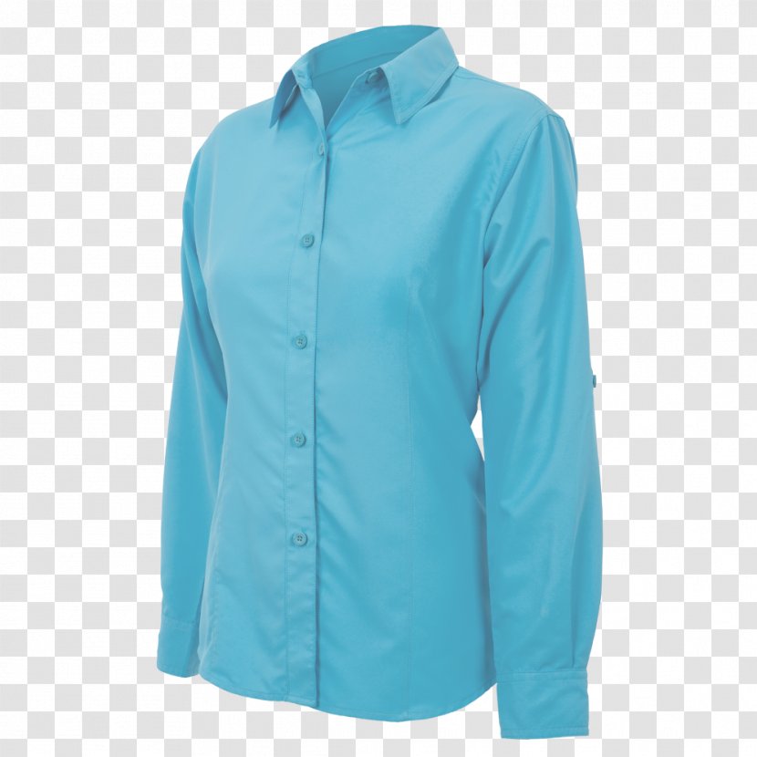 Sleeve Neck Turquoise - Collar - Blue River Transparent PNG