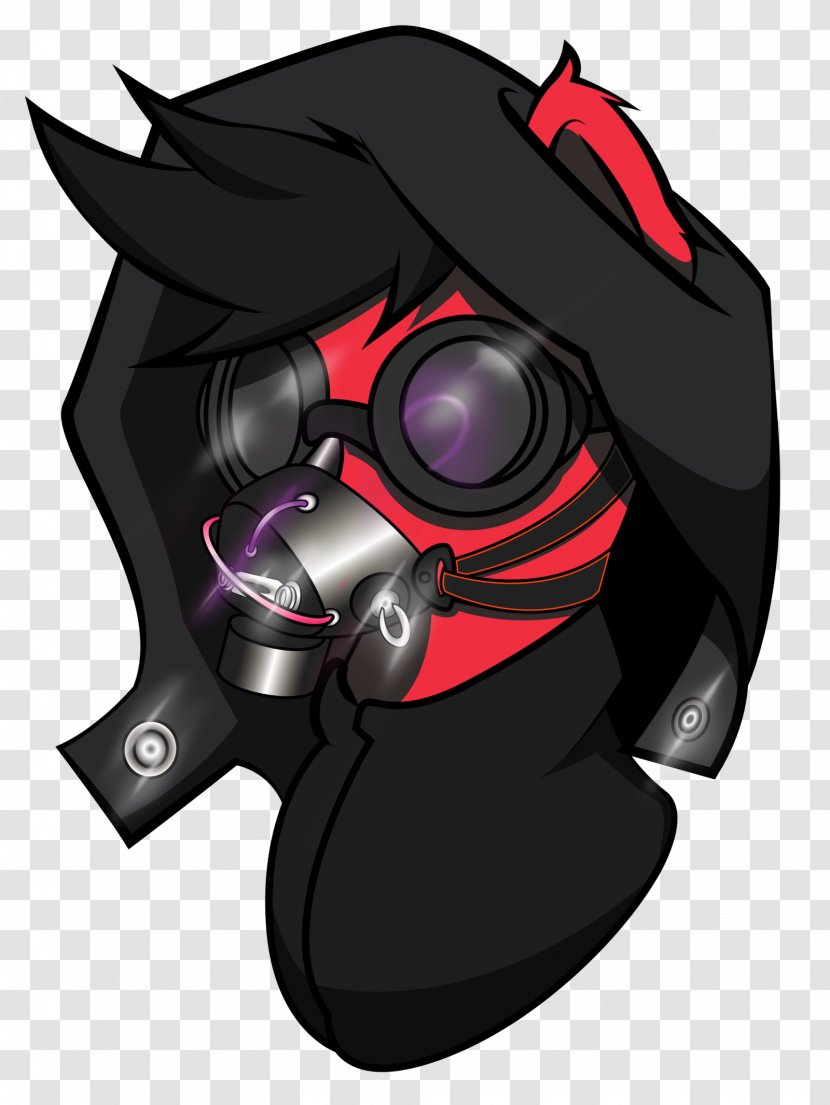 Gas Mask Drawing Artist Illustration Image - Cyberpunk Goggles Transparent PNG