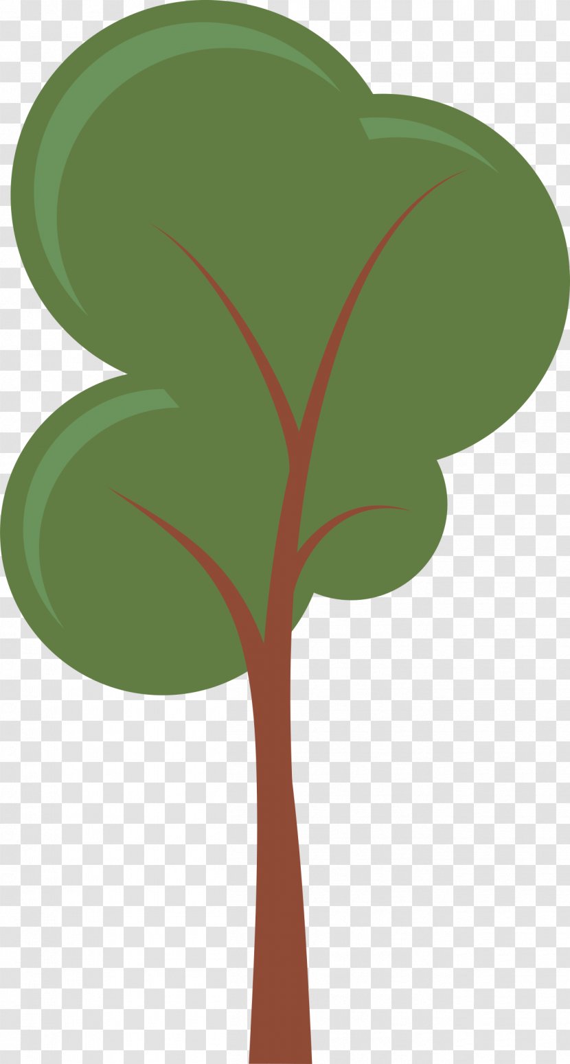 Cartoon Tree Clip Art - Branch - Woodland Transparent PNG