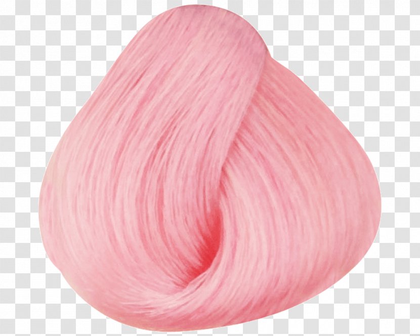 Hair Coloring Pink Pastel Human Color - Green Transparent PNG