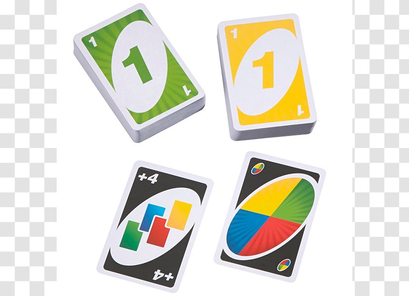 Uno Card Game Playing Board - Signage Transparent PNG