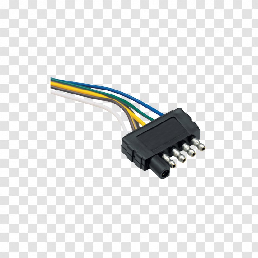 Electrical Connector Wires & Cable Harness AC Power Plugs And Sockets - Electronics Accessory - Trailer Transparent PNG