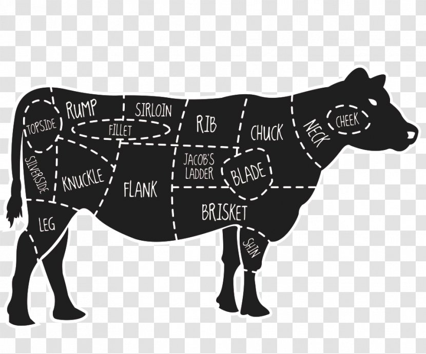 Beef Cattle Roast Barbecue Meat - Mammal - Shop Transparent PNG