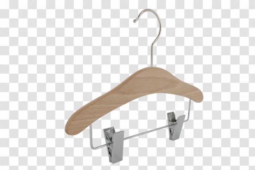 Clothes Hanger Wood Child Pants Clothing - Hotel - Wooden Transparent PNG