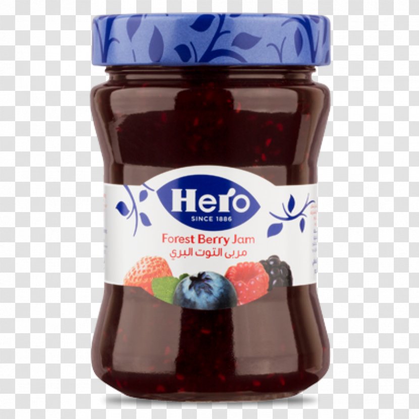 Lekvar Gelatin Dessert Marmalade Chutney Jam - Berry - Strawberry Transparent PNG