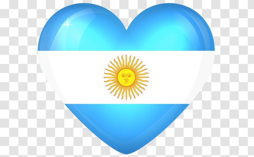Argentina Heart - Balloon - Flag Transparent PNG