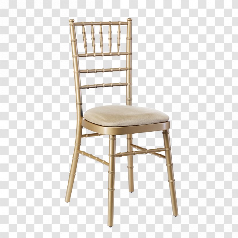 Chiavari Chair Folding Cushion - Wood Transparent PNG