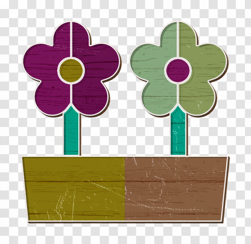 Ecology Set Icon Garden Icon Flowers Icon Transparent PNG