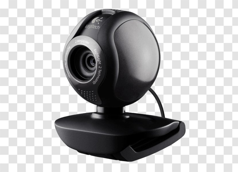 Microphone Webcam Logitech High-definition Video Megapixel - Web Camera Transparent PNG