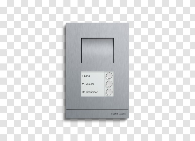 Busch-Jaeger Elektro GmbH Sound ABB Group Intercom Audio - Access Control - Busch Transparent PNG