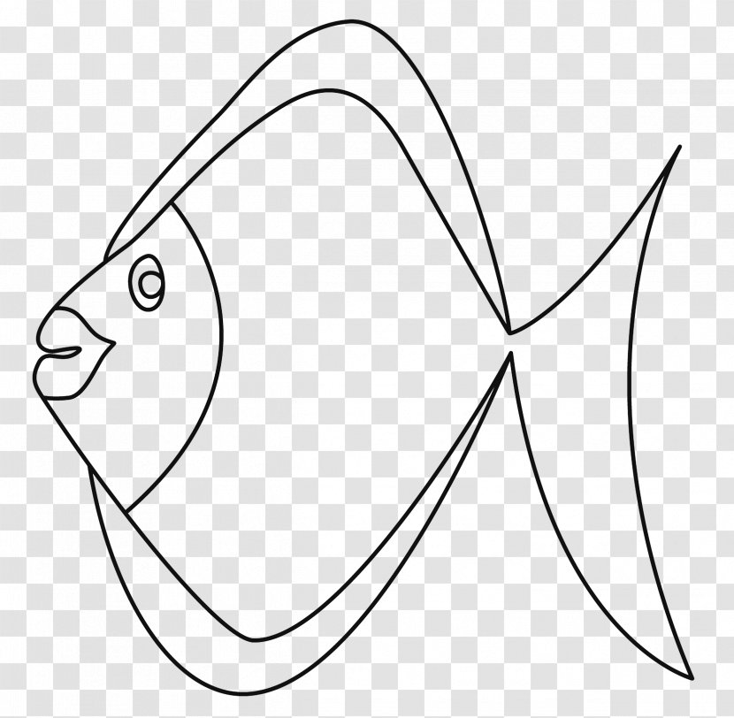 Fish Drawing Eye Line Art Clip - Tree Transparent PNG