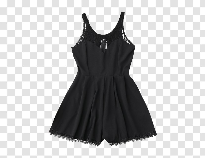 Little Black Dress Sleeve Neck M Transparent PNG