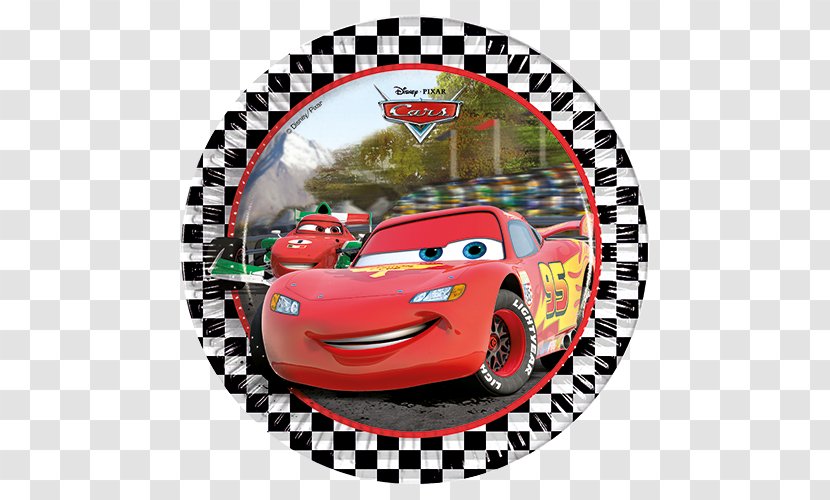 Cars Lightning McQueen Party Birthday - Mcqueen - Car Transparent PNG