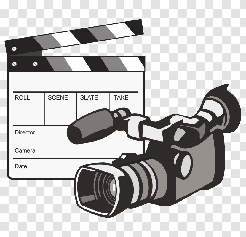 Photographic Film Clapperboard Video Cameras - Heart - Camera Transparent PNG