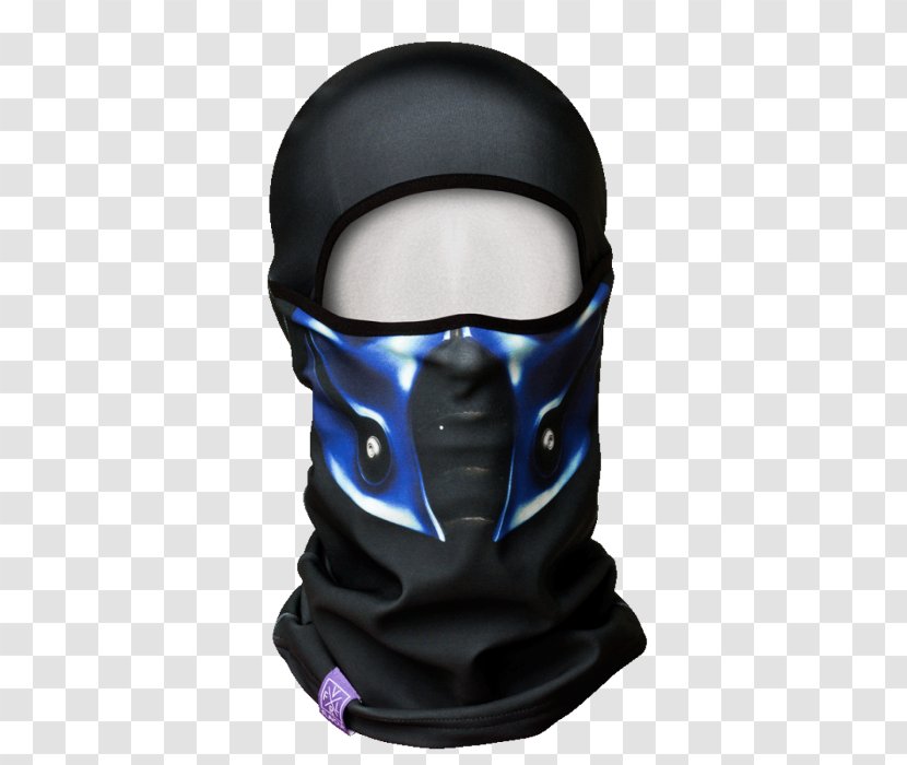 Sub-Zero Ski & Snowboard Helmets Balaclava Mask Mortal Kombat - Neck Transparent PNG