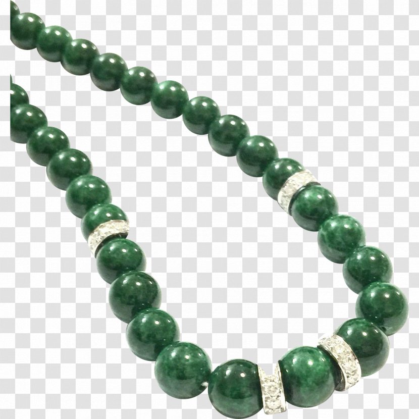 Emerald Bracelet Bead Jade Turquoise - Gemstone Transparent PNG