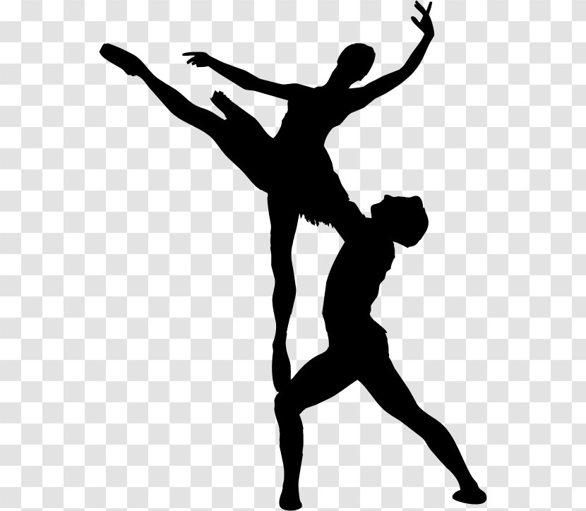 Ballet Dancer Silhouette - Modern Dance Transparent PNG