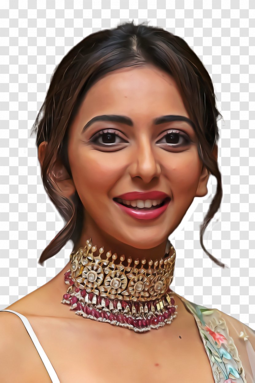 India Beauty - Chin - Black Hair Makeover Transparent PNG