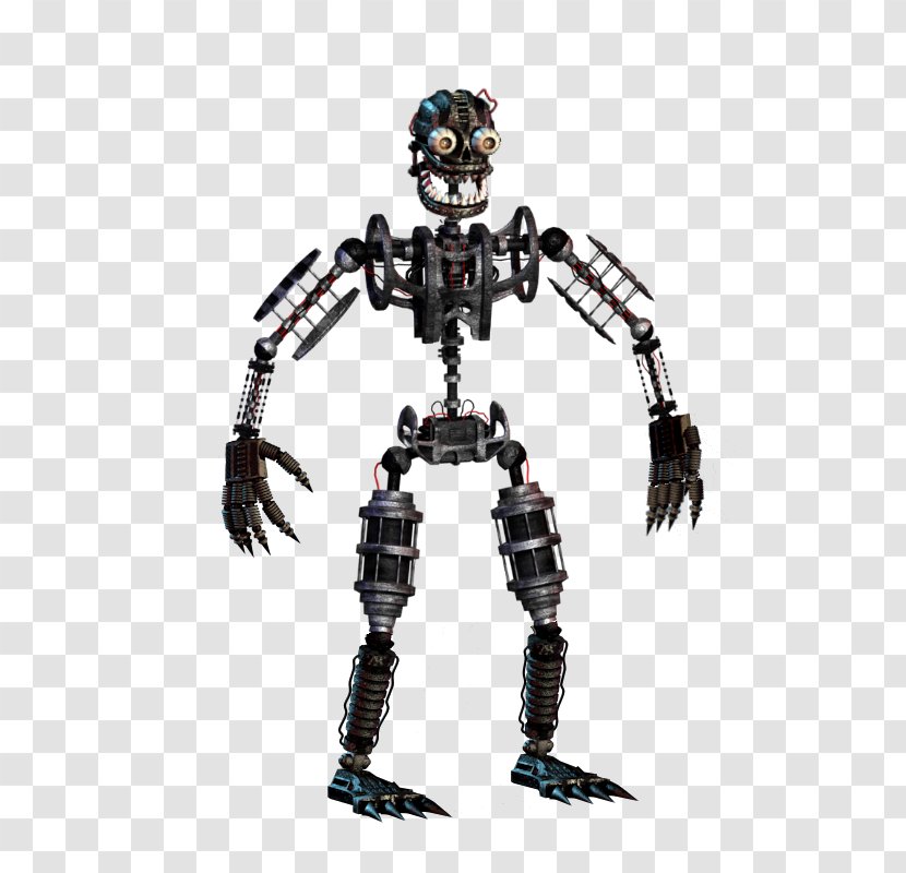 Five Nights At Freddy's: Sister Location Freddy's 4 2 3 - Endoskeleton - Three-dimensional Map Of The World Transparent PNG