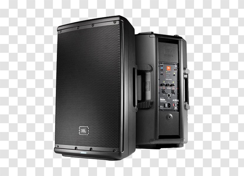 Loudspeaker Powered Speakers Public Address Systems JBL Sound Reinforcement System - Electronic Device Transparent PNG
