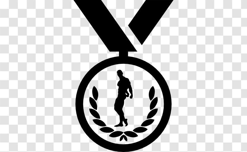 Medal Sport Award Dyman Judo Club - Monochrome Transparent PNG