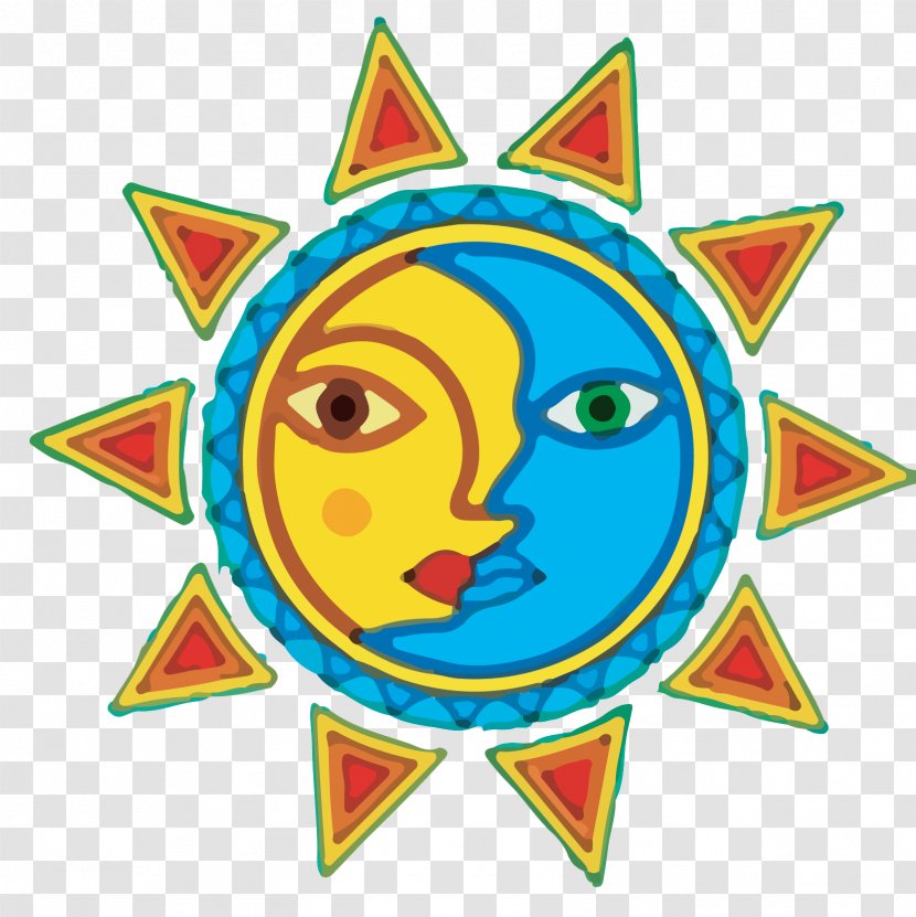 Clip Art - Moon - Sun Transparent PNG