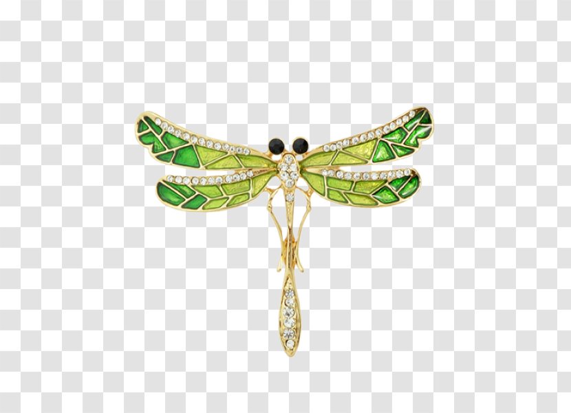 Earring Brooch Imitation Gemstones & Rhinestones Anklet Pearl - Jewellery - Dragonfly Transparent PNG