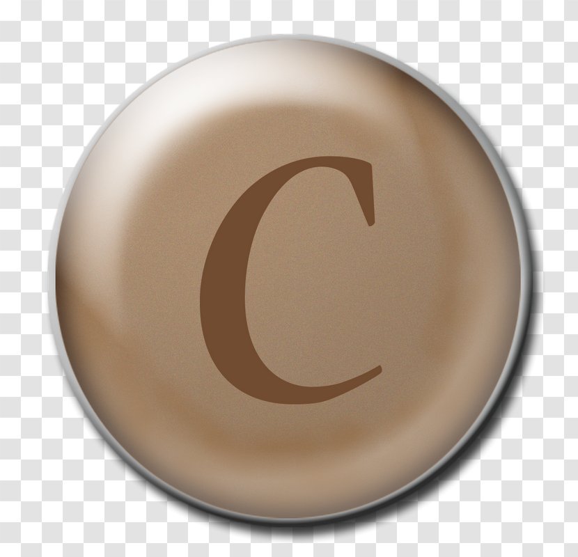 Circle Font - Brown Transparent PNG