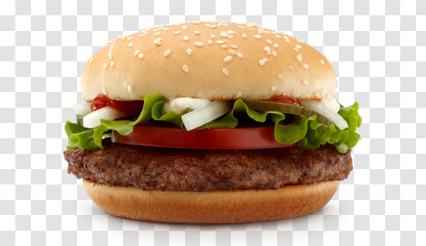 Big N' Tasty Hamburger Cheeseburger Whopper McDonald's Mac - Recipe - Fast Food Burger Transparent PNG