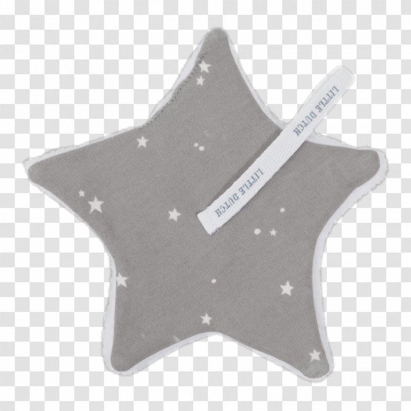 Infant Grey Speen Star Bib - Textile - Little Stars Transparent PNG