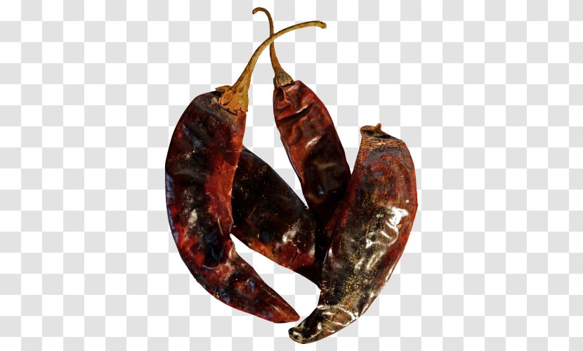 Pasilla Chili Pepper Cayenne Sujuk Paprika - Chile Guajillo Transparent PNG