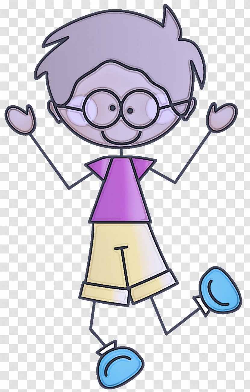 Cartoon Playing Sports Pleased Transparent PNG