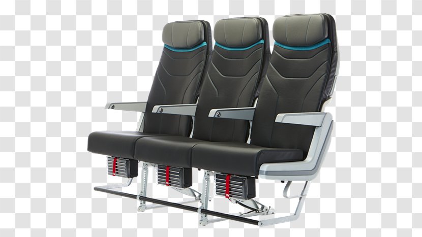 Aircraft Airplane Airline Seat Car - Chair Transparent PNG