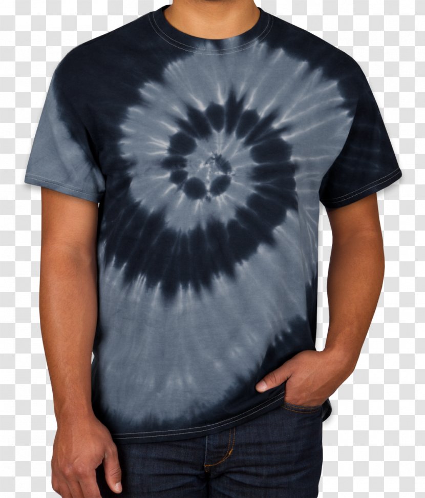 T-shirt Tie-dye Clothing Custom Ink - Black Transparent PNG