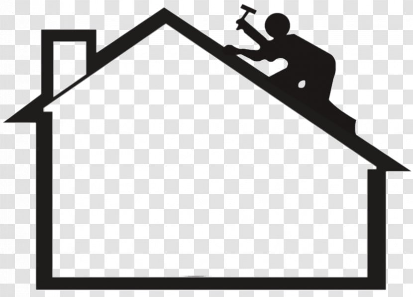 Architectural Engineering Home Construction Building Clip Art - Black And White Transparent PNG