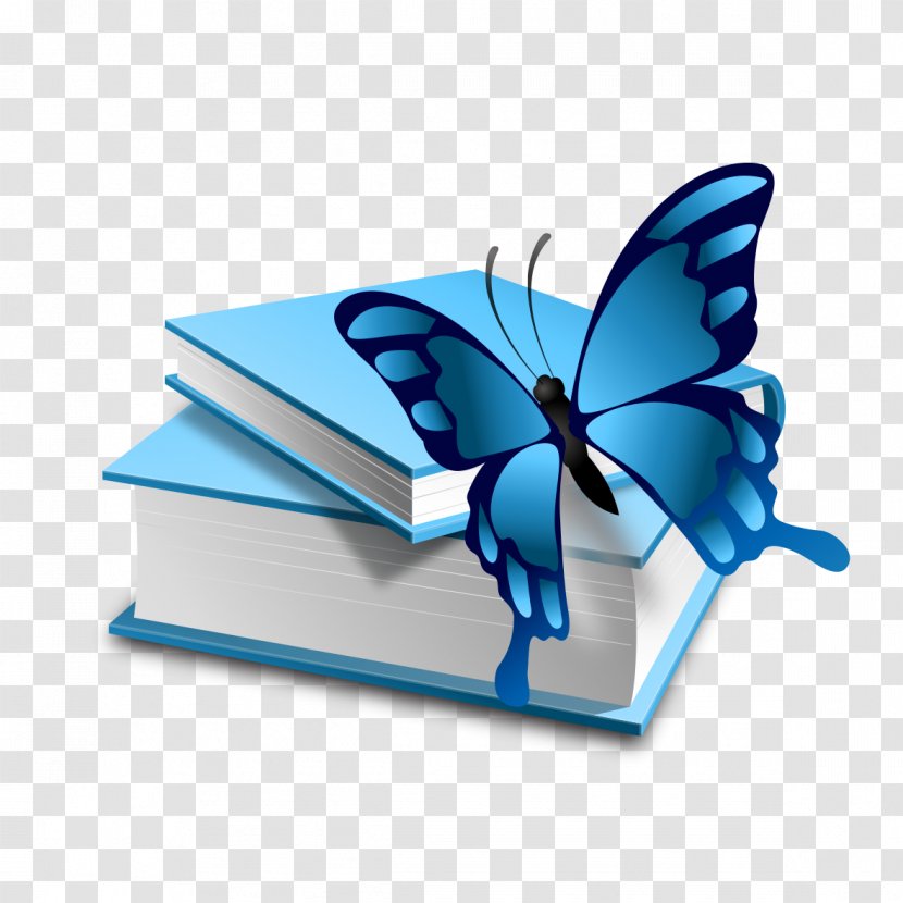 Software Icon - Computer Program - Blue Butterfly Books Transparent PNG