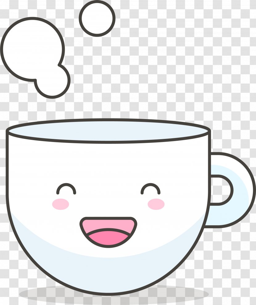 White Tea Coffee Cup Mug - Lovely Transparent PNG
