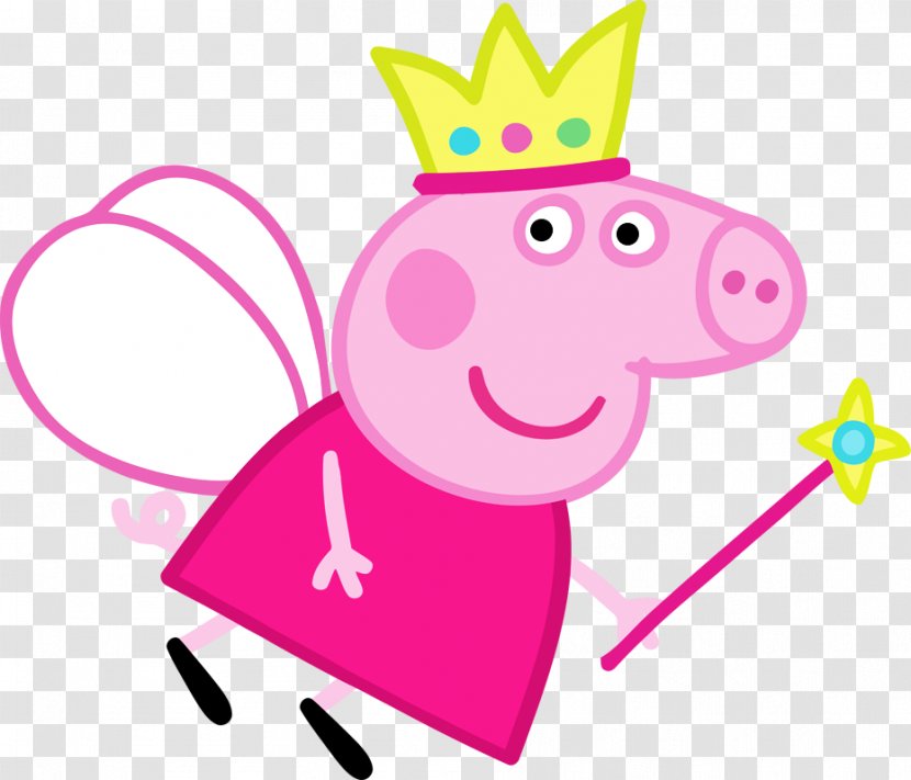 Party Birthday Princess Peppa Image Drawing - Wish Transparent PNG