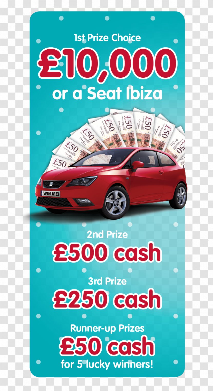 SEAT Motor Vehicle Banner Brand - Compact Car - Raffle Tickets Transparent PNG