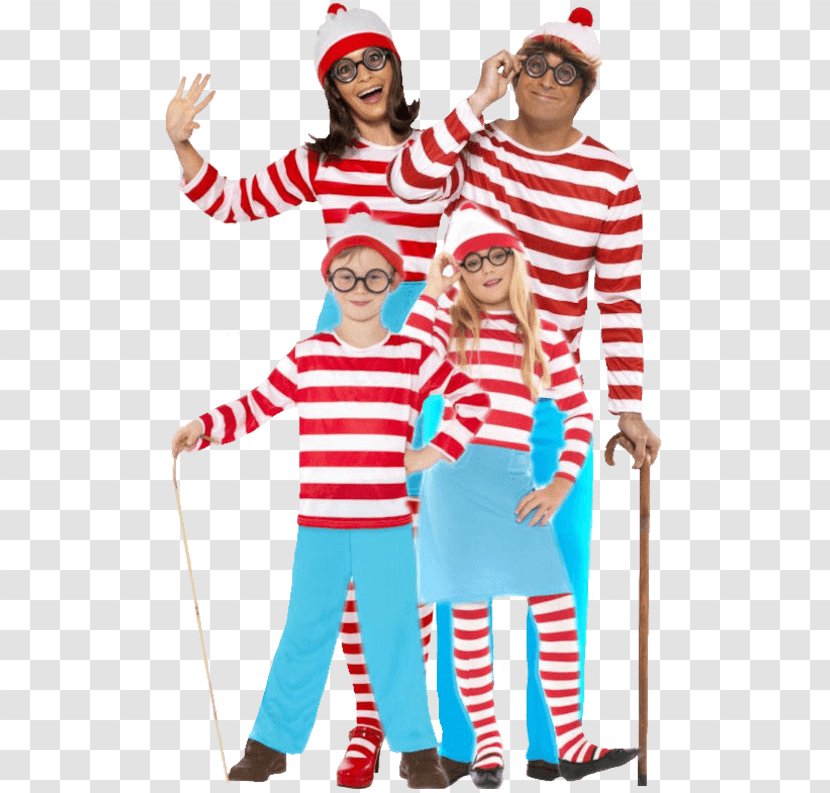 Where's Wally? Costume Party Clothing Dress-up - Boy Transparent PNG