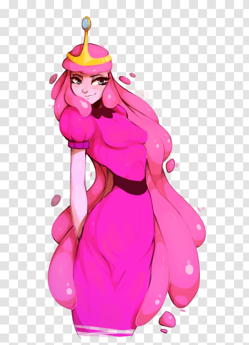 Princess Bubblegum Chewing Gum Marceline The Vampire Queen Finn Human Jake Dog - Fan Art - Adventure Time Transparent PNG