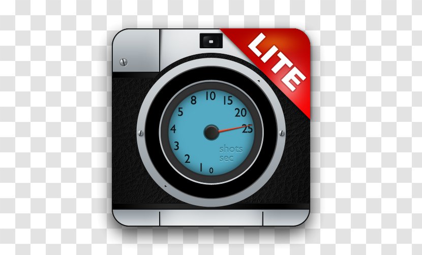 Android Photography Camera - Tachometer - Burst Square Transparent PNG