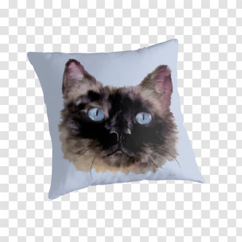 Zazzle Paper Printing Persian Cat Canvas - Art - Blue Siamese Drawings Transparent PNG