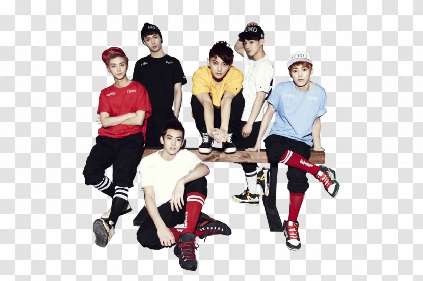 EXO-M XOXO S.M. Entertainment Album - Team - EXO Transparent PNG