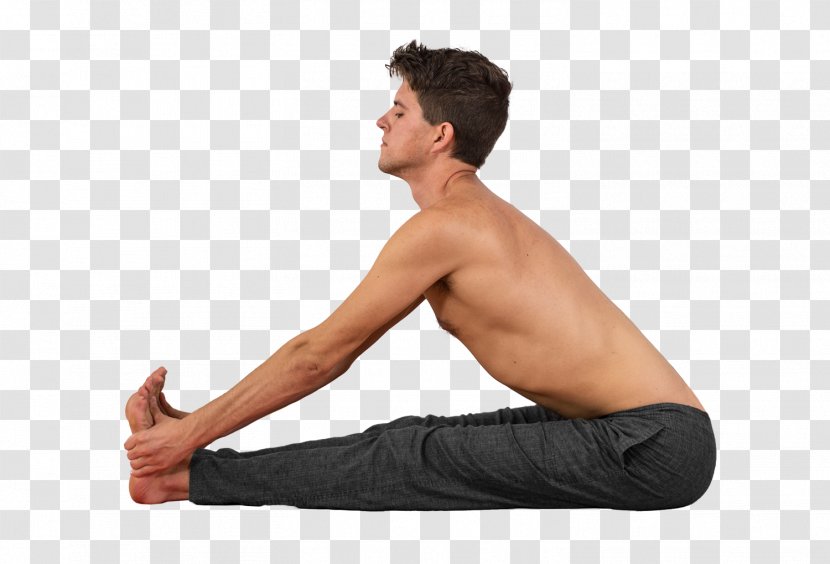 Paschimottanasana Yoga & Pilates Mats Shoulder Stretching - Silhouette Transparent PNG