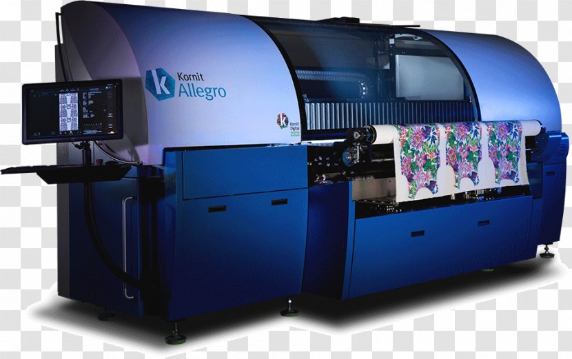 Kornit Digital Ltd Textile Printing - Direct To Garment - Color Ink Transparent PNG